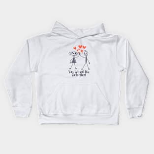 Yay We Still Like Each Other Kids Hoodie